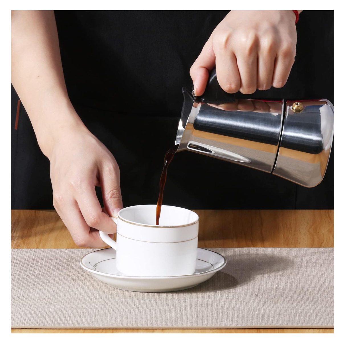 Miniatura 3 de Cafetera Italiana Expresso 9 Tazas